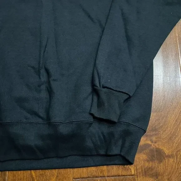 Onieta Vintage Y2K UPN Network TV Crewneck Sweatshirt Black Men's Size Medium - Picture 4 of 8